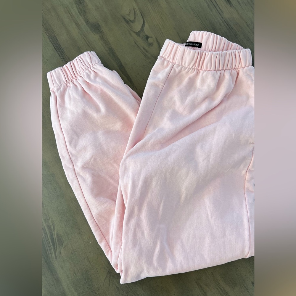Brandy Melville Light Pink Joggers